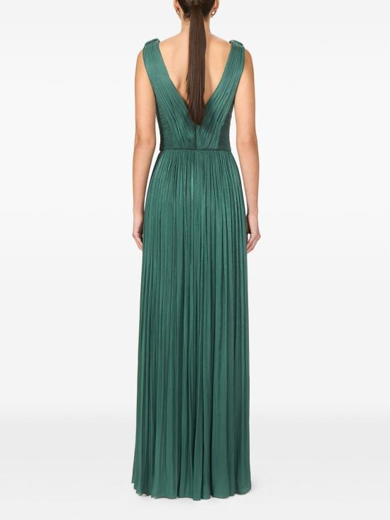 26SS 코스타렐로스 미디 원피스 PS2616 2472 Green - COSTARELLOS