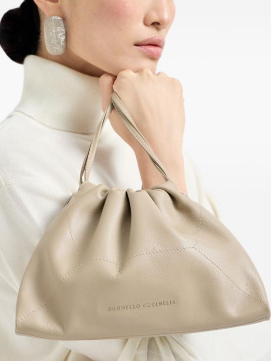 26SS 브루넬로 쿠치넬리 숄더백 MBXAD2808 C8922 Beige - BRUNELLO CUCINELLI