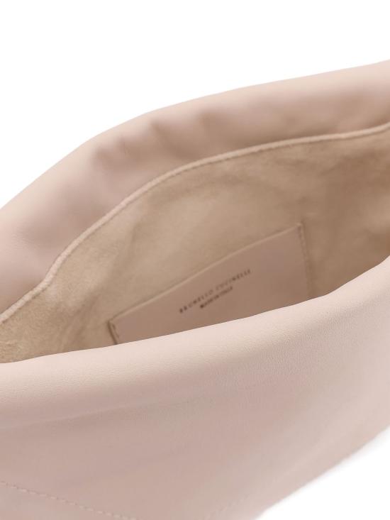 26SS 브루넬로 쿠치넬리 숄더백 MBXAD2808 C8905 White - BRUNELLO CUCINELLI