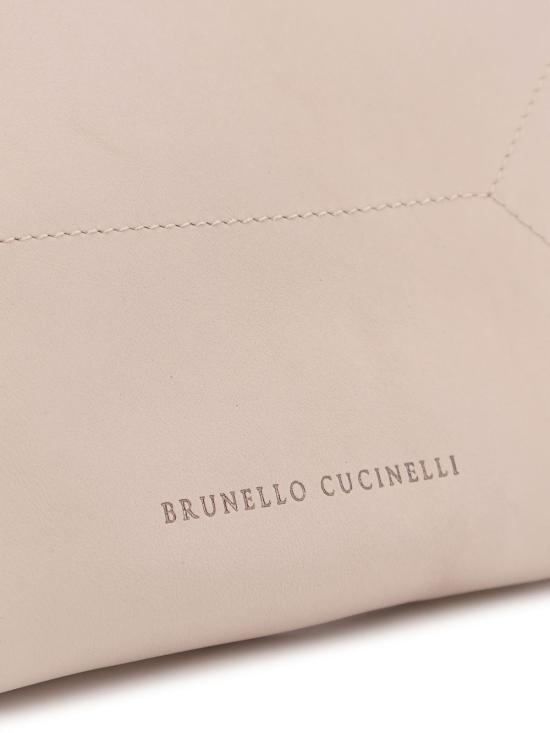 26SS 브루넬로 쿠치넬리 숄더백 MBXAD2808 C8905 White - BRUNELLO CUCINELLI