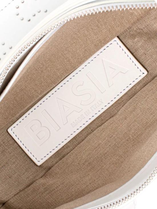  비아시아 숄더백 FBBP70001 BIANCO NIKEL WHITE - BIASIA
