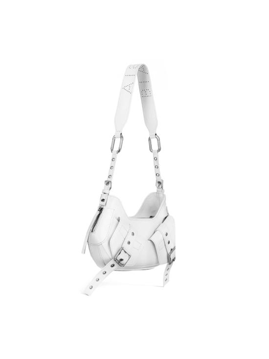  비아시아 숄더백 FBBP70001 BIANCO NIKEL WHITE - BIASIA