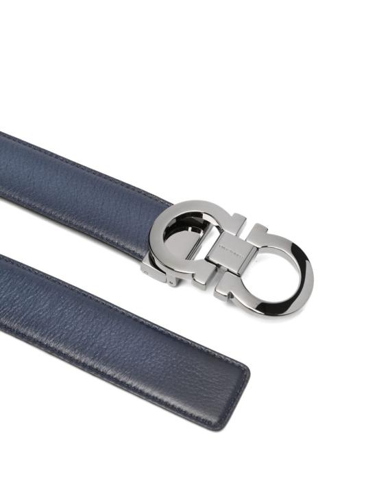 26SS 살바토레 페라가모 가죽 벨트 679535 790261GRAPHITE Graphite nero - SALVATORE FERRAGAMO