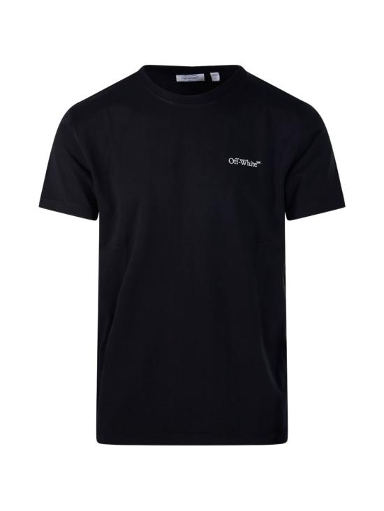 26SS 오프화이트 반팔 티셔츠 OMAA027S26 JER0010001 Black