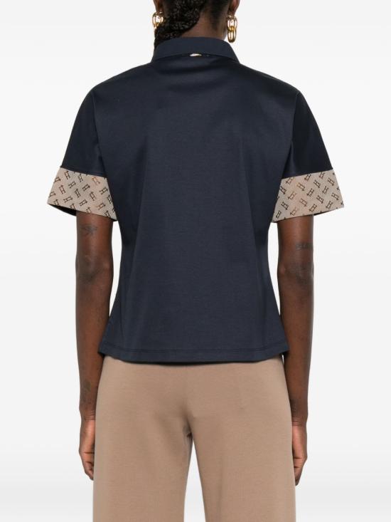 26SS 에르노 폴로 티셔츠 JPL00122D 520639200 Blue - HERNO