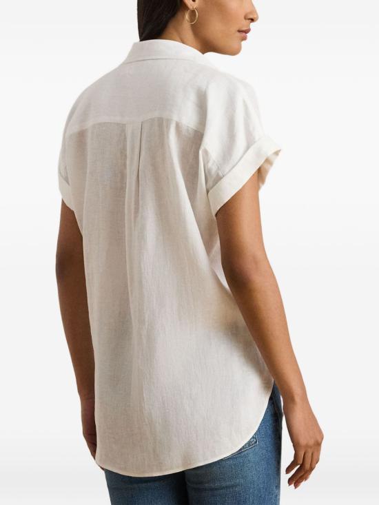 26SS 랄프 로렌 셔츠 200699152 001 White - RALPH LAUREN