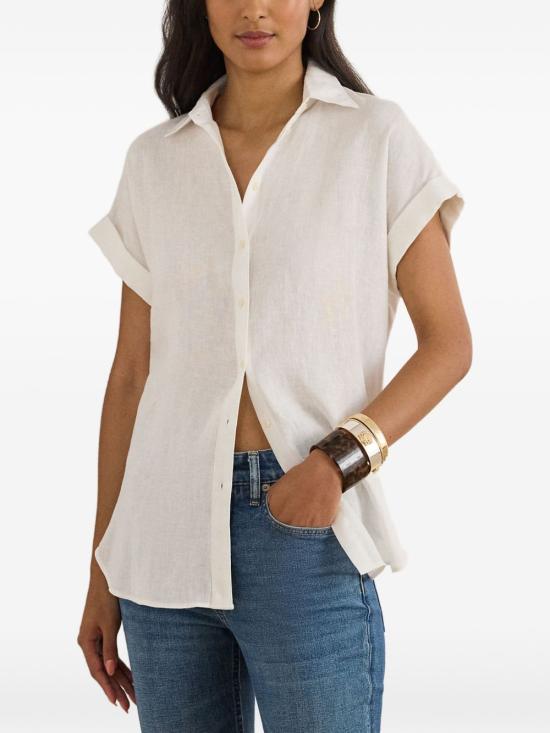 26SS 랄프 로렌 셔츠 200699152 001 White - RALPH LAUREN