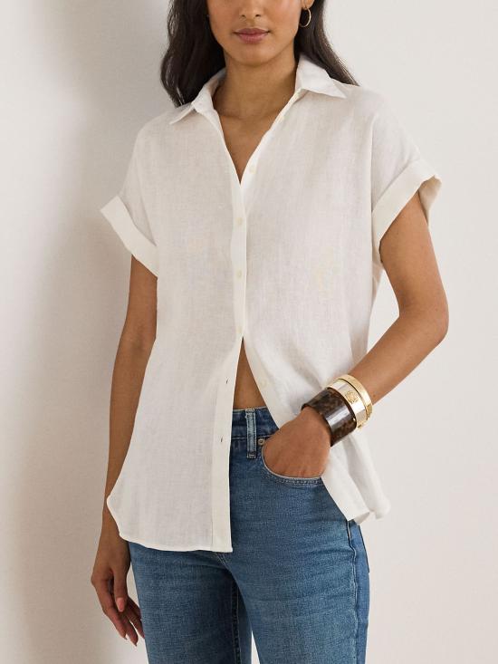 26SS 랄프 로렌 셔츠 200699152 001 White - RALPH LAUREN