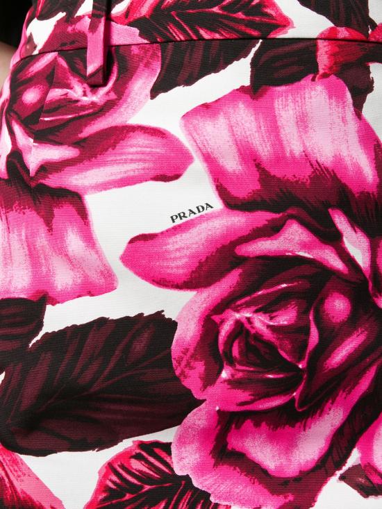  프라다 미디 스커트 P105Q S 192 1U6OF0T08 Pink - PRADA