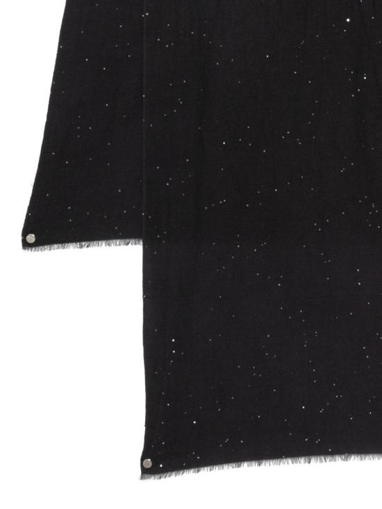 25FW 팔리에로 사르티 머플러/스카프 I260332 97267 Black platinum - FALIERO SARTI