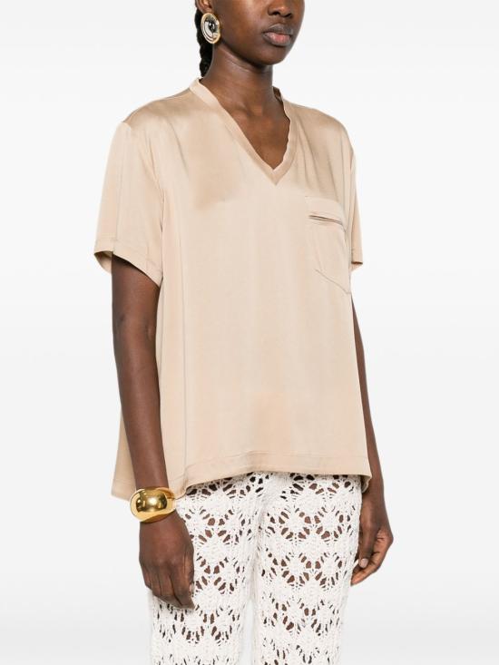 26SS 파비아나 필리피 민소매 티셔츠 TPD266F283L780 0157 - FABIANA FILIPPI