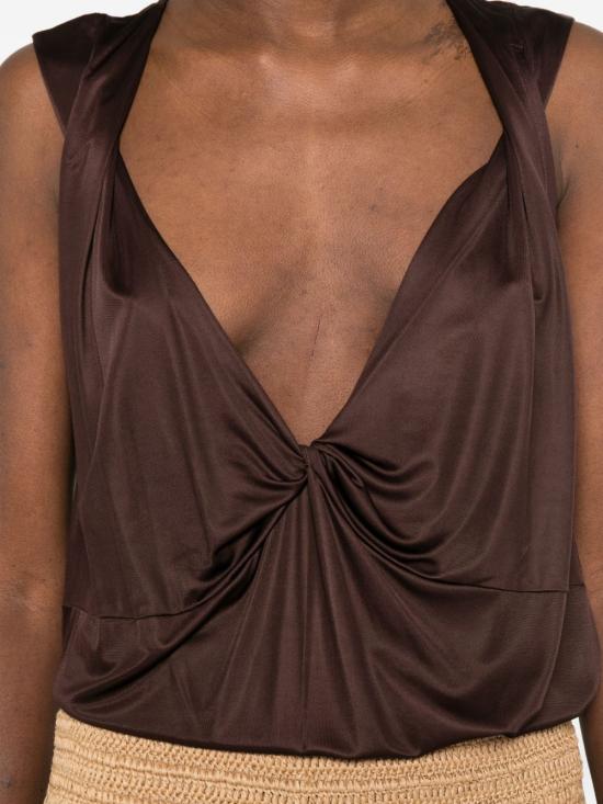 25FW 드리스 반 노튼 민소매 티셔츠 011156 2617358 Purple - DRIES VAN NOTEN