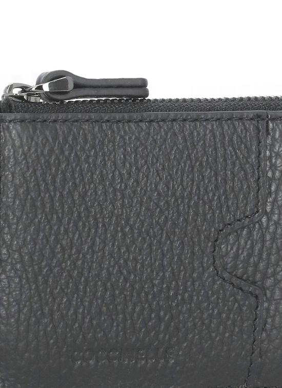 25FW 코치넬리 지갑 E2MUK870201 STG SOFT001 Black - COCCINELLE