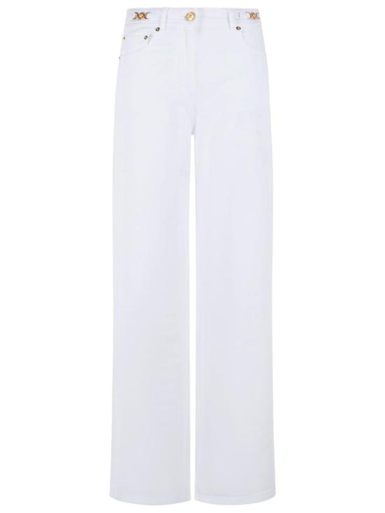 26SS 베르사체 데님 팬츠 1013745 1A085701D110 White