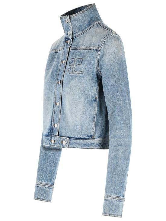 26SS 쿠레쥬 자켓 126DBL335DE00587055 Light Blue - COURREGES