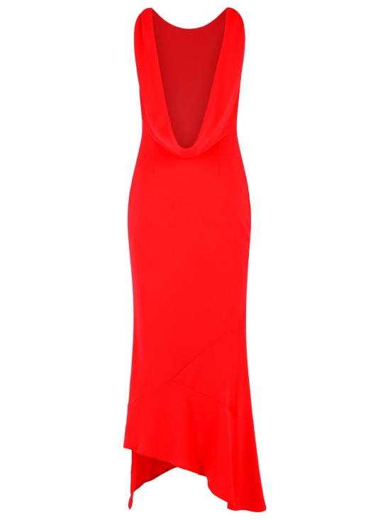 26SS 안다마네 미디 원피스 T190141A TNP263SCARLET Red - ANDAMANE