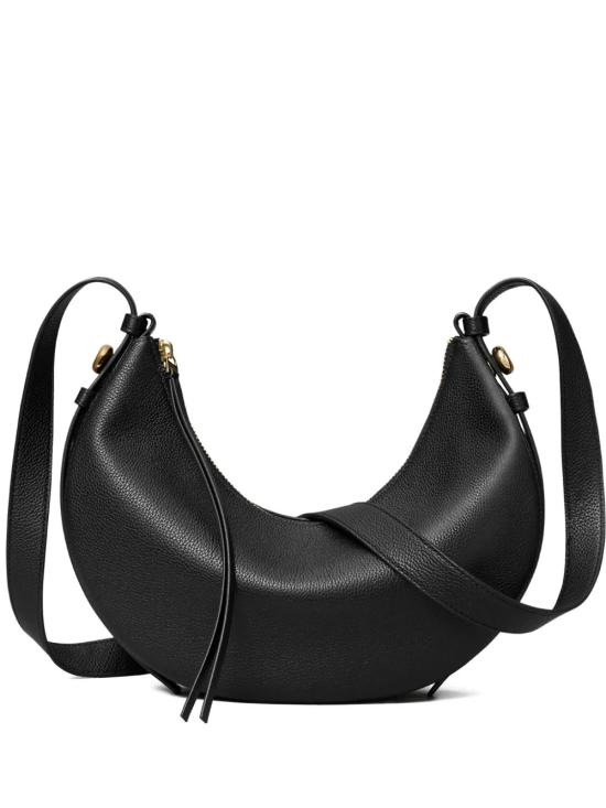 26SS 토리버치 로미 하프 문 백 178677001 Black - TORY BURCH