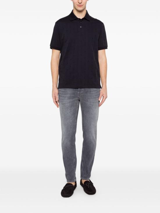 26SS 엠포리오 아르마니 폴로 티셔츠 EM004912 AF10762FB469 Blue - EMPORIO ARMANI