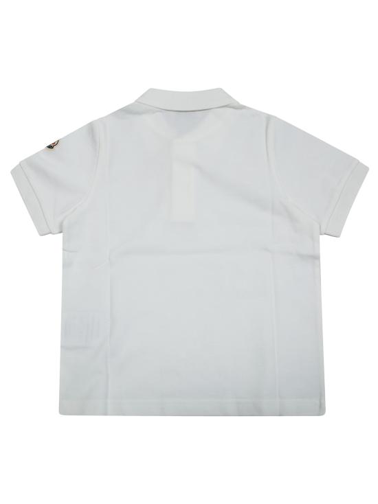 26SS [키즈] 몽클레어 폴로 셔츠 L19548A000118496W 034 BIANCO - MONCLER