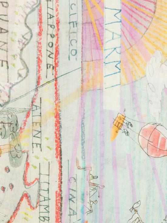 26SS 팔리에로 사르티 머플러/스카프 2078 1200 Clear Blue - FALIERO SARTI