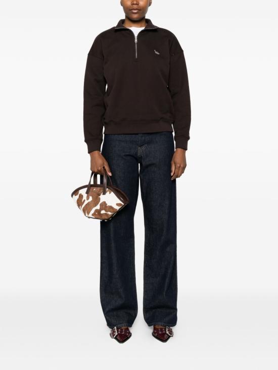 26SS 메종키츠네 스웨터 MW00304 KM03410423 Brown - MAISON KITSUNE