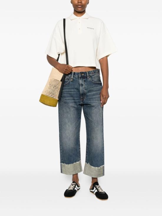 26SS 메종키츠네 폴로 티셔츠 QW00201 KP00010063 Beige - MAISON KITSUNE