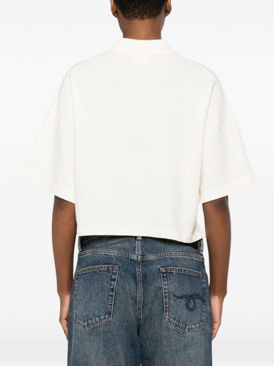 26SS 메종키츠네 폴로 티셔츠 QW00201 KP00010063 Beige - MAISON KITSUNE