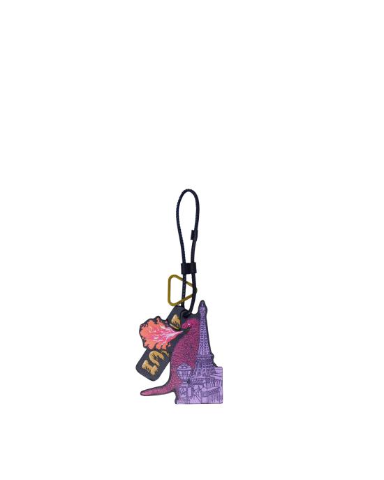 25FW 이누이 에디션 키링 PM22PCV05 violet VIOLA MULTI