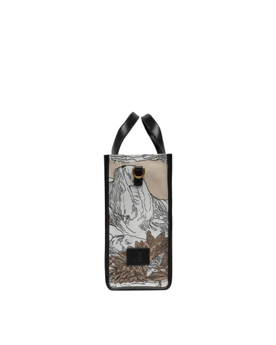 25FW 이누이 에디션 토트백 MA22NH01 noir NERO MULTI - INOUI EDITION