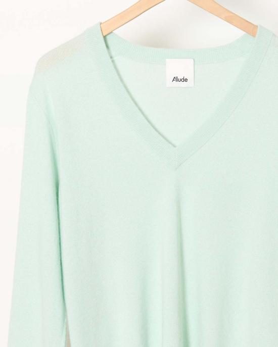  얼루드 스웨터 알루드 플라워 밀크 - ALLUDE