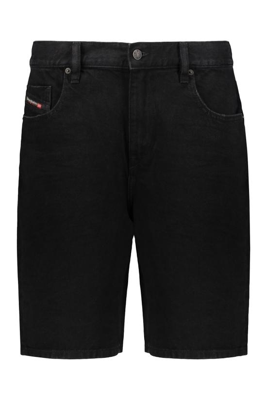  디젤 숏팬츠 데님 반바지 블랙