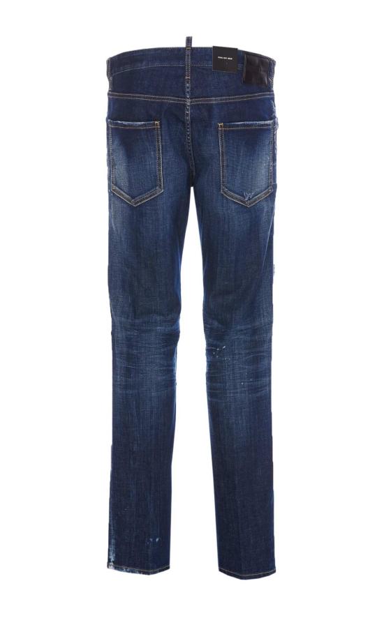  디스퀘어드2 데님 팬츠 Dsquared2 쿨가이 진 네이비블루 - DSQUARED2