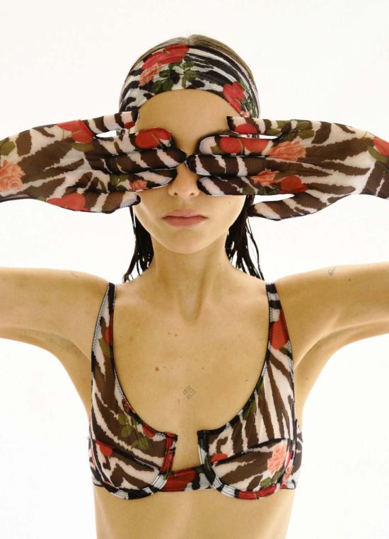  mai petit 브라 마이 쁘띠 크리스탈  홀리데이 프린트 - OTHER BRANDS