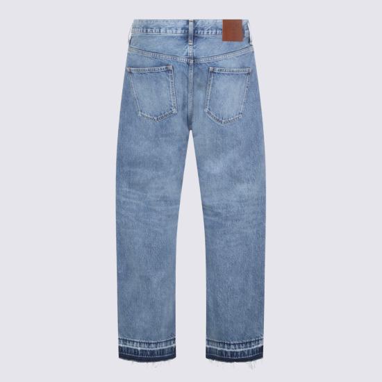  셀린느 데님 팬츠 비비안 글래스 데님 진 - CELINE