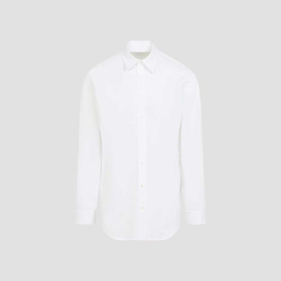  발렌시아가 긴팔 셔츠 스탠다드  화이트 - BALENCIAGA