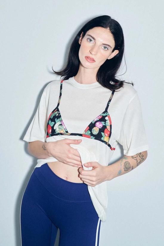  Fashion Brand Company 반팔 티셔츠 패션 브랜드 회사 유니섹스 비키니 바디 야채 티셔츠