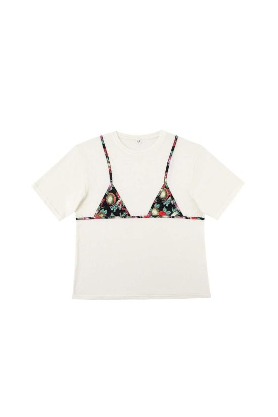  Fashion Brand Company 반팔 티셔츠 패션 브랜드 회사 유니섹스 비키니 바디 야채 티셔츠 - OTHER BRANDS