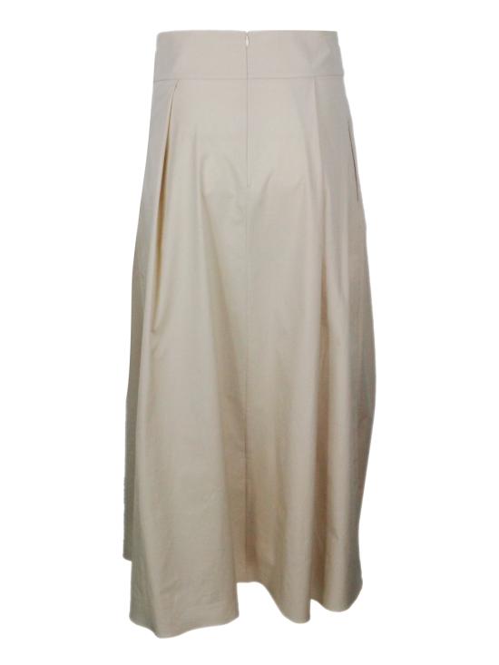 26SS 발바 미디 스커트 825424 46104 002 Yellow - BARBA