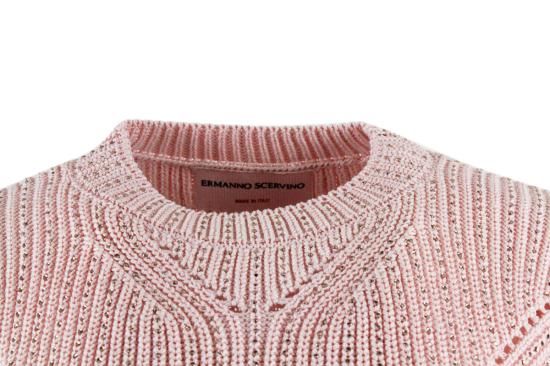 26SS 에르마노 설비노 스웨터 D385M312 CTLCZ41312 Pink - ERMANNO SCERVINO