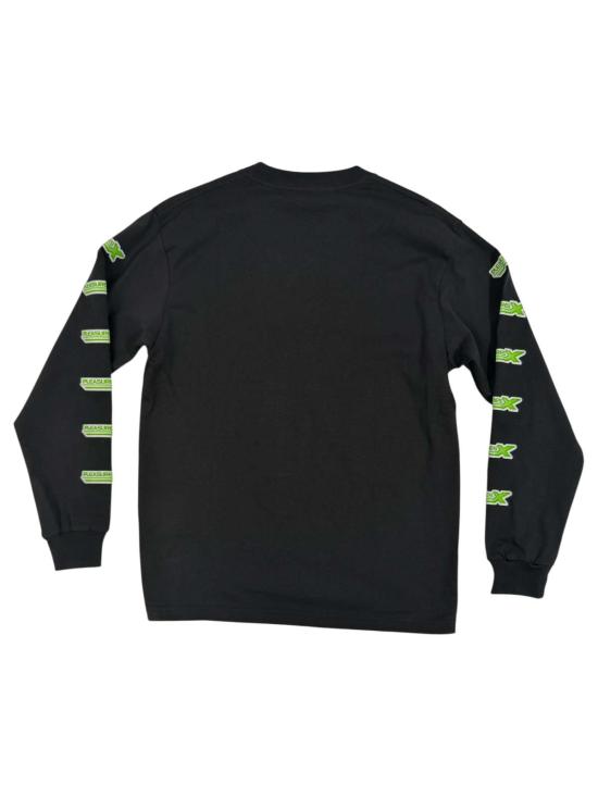  플레셔스 긴팔 티셔츠 플레저스 X  블랙 - PLEASURES