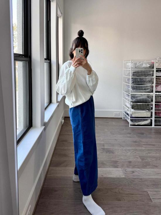  르 본 숍 민소매 티셔츠 Le Bon Shoppe Cali 저지 탑 에그 노른자 - Le Bon Shoppe