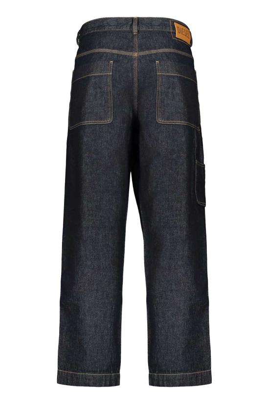  디젤 데님 팬츠 스트레이트 진 (데님 블랙) - DIESEL