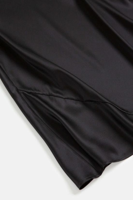  Erica Tanov 롱 스커트 툴라 실크 샤르뫼즈 - ERICA TANOV