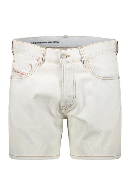  디젤 숏팬츠 버뮤다 데님 쇼츠 아이보리
