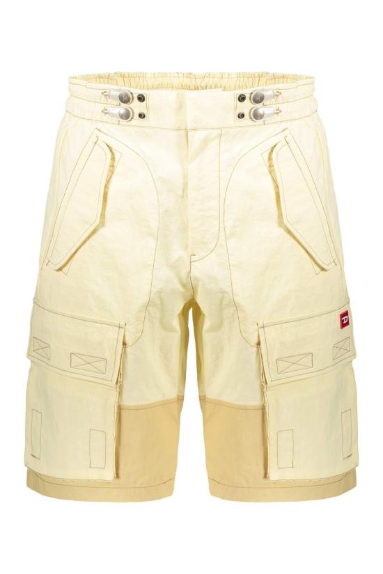  디젤 숏팬츠 버뮤다 기능성 원단 반바지 베이지