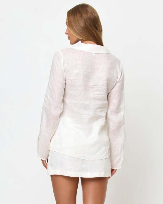  엘스페이스 숏팬츠 LSpace 베니스 스커트 화이트 - L SPACE