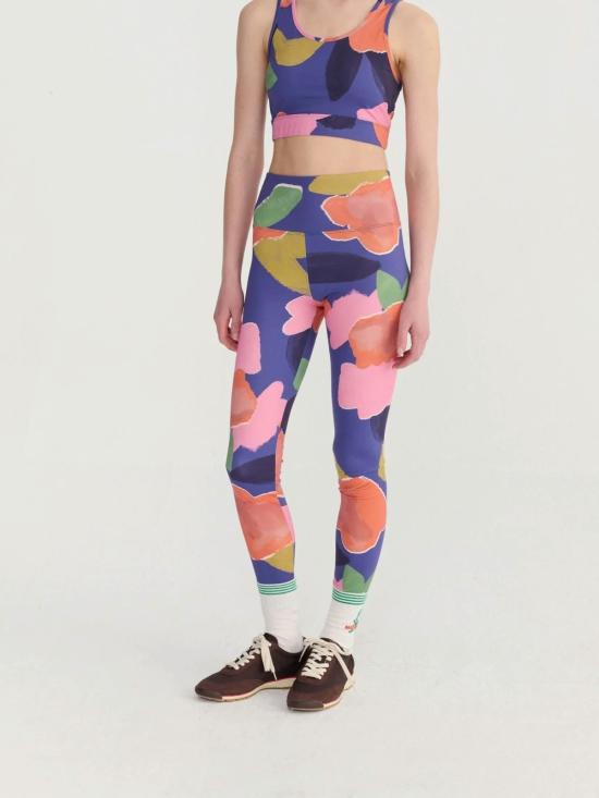  보보쇼즈 레깅스 보보 초스 블루밍 컬러 패턴 스포티  멀티컬러