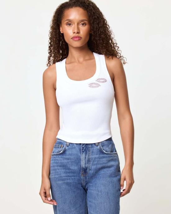  엘스페이스 민소매 티셔츠 LSpace 애쉬 탱크탑 무아