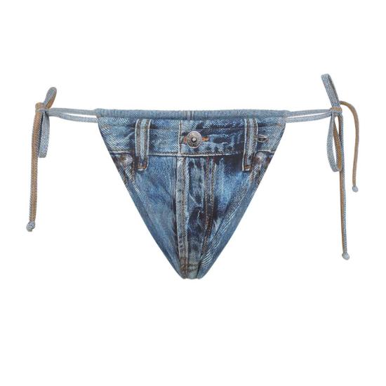  디젤 비키니 수영복 조디 바텀 비키니 데님 - DIESEL