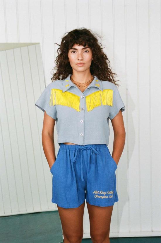  Fashion Brand Company 숏팬츠 패션 브랜드 회사 핫도그 먹기 챔피언 반바지 - OTHER BRANDS